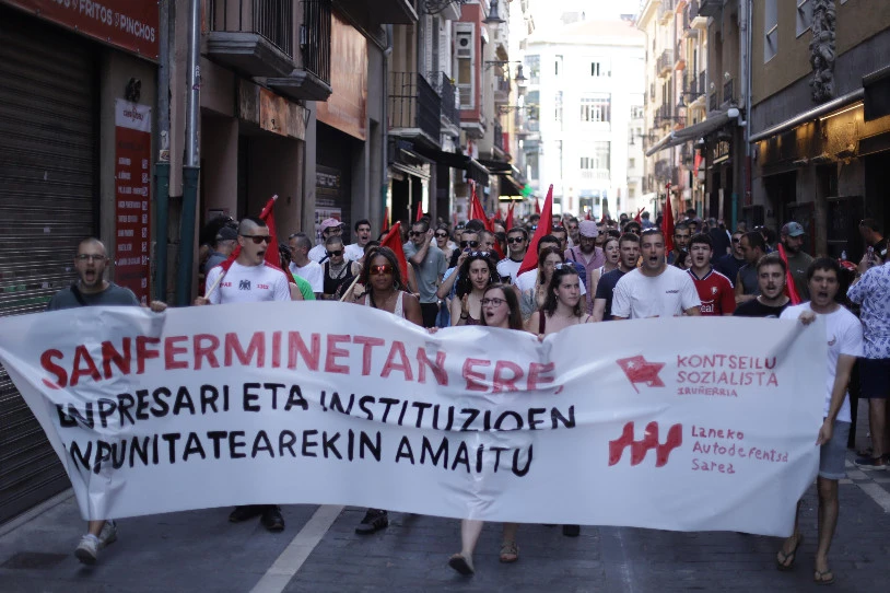 "San Ferminek esplotatzen zaitu"