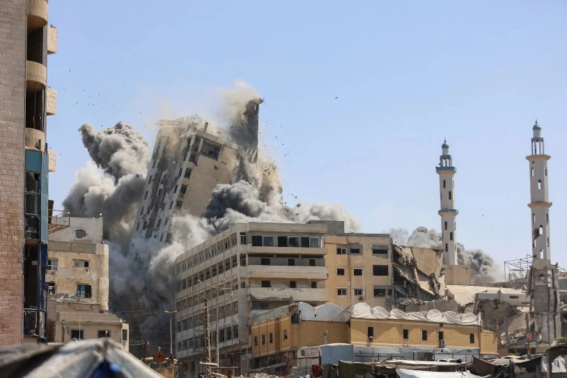 Gaza hiria hartzeko lurreko erasoari ekin dio estatu sionistak