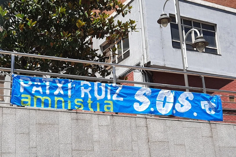 Elikadura-arreta berezia behar duten presoen egoera salatzeko, baraualdia egiten ari da Patxi Ruiz preso politikoa