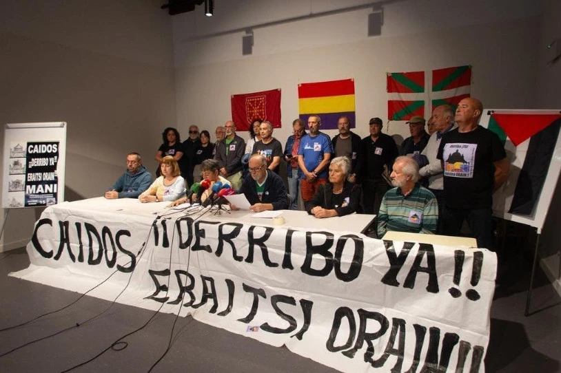 Berriz deitu dute Erorien Monumentua botatzearen alde mobilizatzera