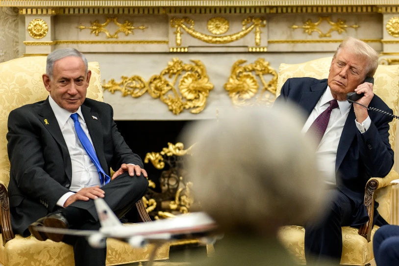 Gazarako plana aurkeztu dute Trumpek eta Netanyahuk