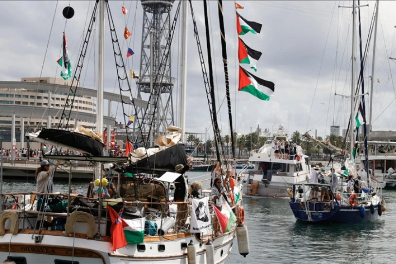 Alerta gorenean da Global Sumud Flotilla, indar sionistek eraso egin diezaioketelakoan