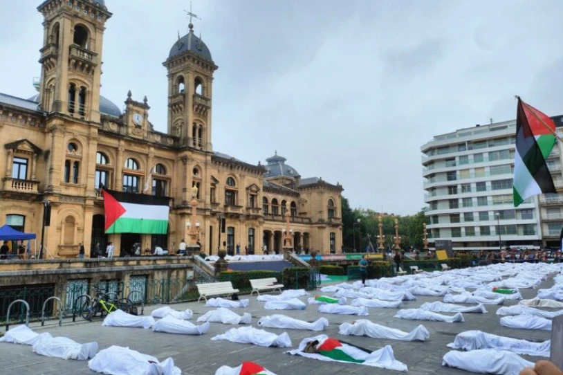 EAJk "gehiegizkotzat" jo du Palestinaren aldeko lanuztea
