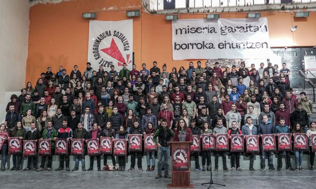 Gazte Koordinadora Sozialista sortu dute, gazte problematikari klase perspektibatik erantzuteko