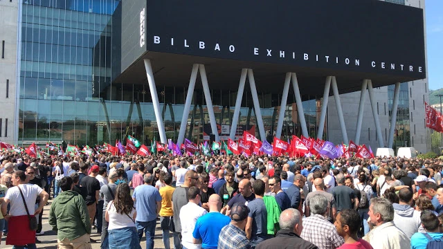 %85eko jarraipena izan du Bizkaiko metalgintzako bigarren greba egunak