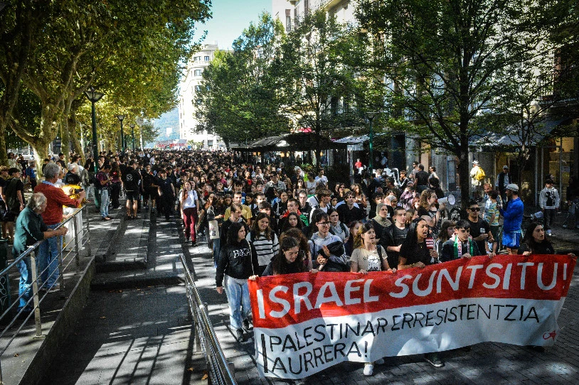 Urriaren 15ean ere, palestinar erresistentziaren alde kaleak hartzera deitu du IAk