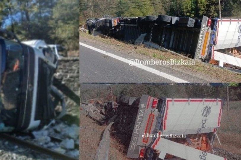 Garraiolari bat hil da Muxikan, lan-istripuz