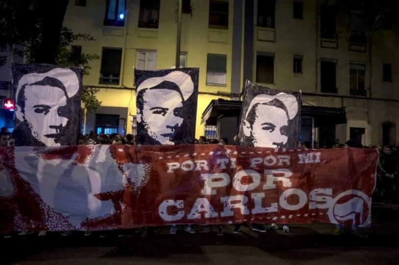 Carlos Palominoren erailketaren 18. urteurrena