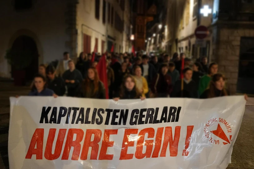 Baionan, kapitalisten gerlaren aurka mobilizatu da GKS