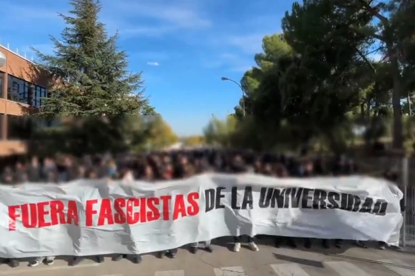 Vito Quiles Konplutentsean sartzea eragotzi du mobilizazio antifaxista batek
