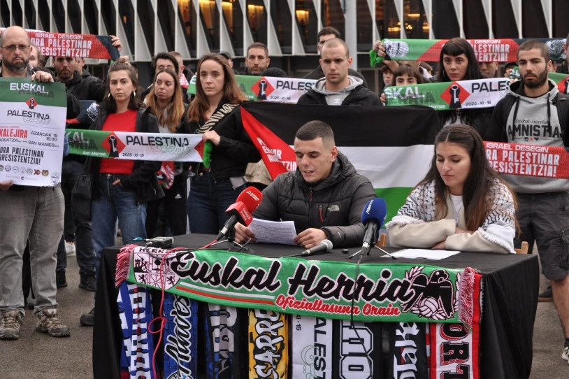 Gezurretan ari da berriz Zupiria: komunikatuta dago larunbatean palestinar erresistentziaren alde izango den kalejira