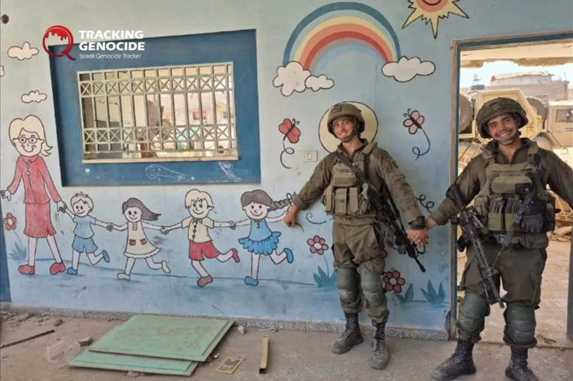 Soldadu sionistek postu militar gisa mantentzen dituzte Gazako azpiegitura palestinarrak
