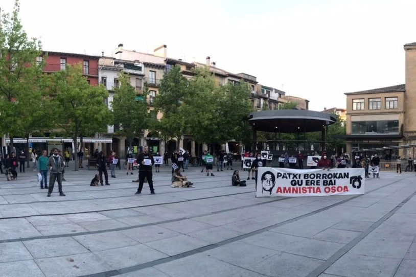 Gose greba hasi du gaur Patxi Ruiz preso politikoak, Iruñeko kartzelako mediku falta salatzeko