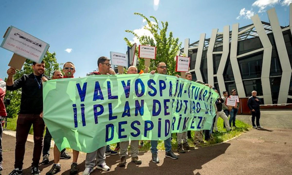 Valvospain enpresako langileek hilabete daramate greba mugagabean