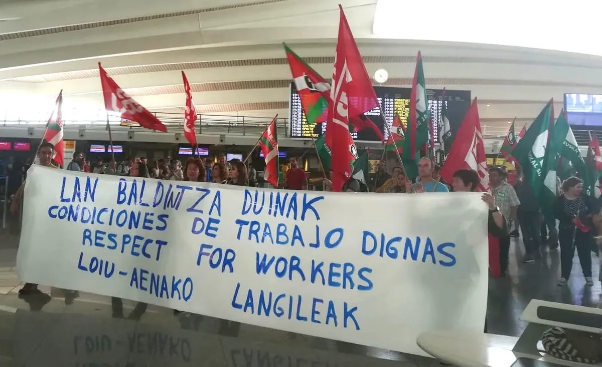 AENAk Loiun ezarritako gutxieneko zerbitzuak "legez kontrakoak" direla ebatzi du epaitegi batek 