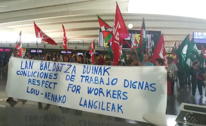 AENAk Loiun ezarritako gutxieneko zerbitzuak "legez kontrakoak" direla ebatzi du epaitegi batek 