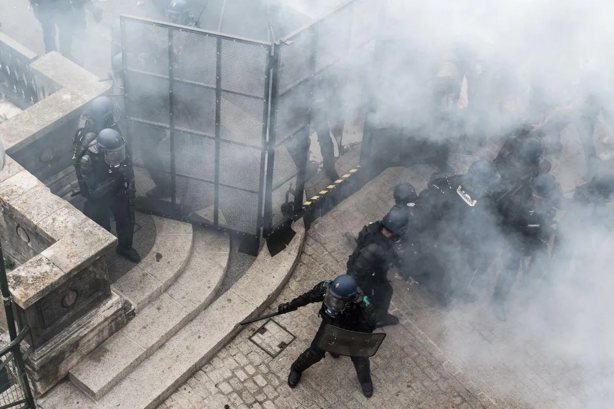 Gutxienez 87 pertsona atxilotu dituzte Biarritzeko gailurraren aurkako protestetan