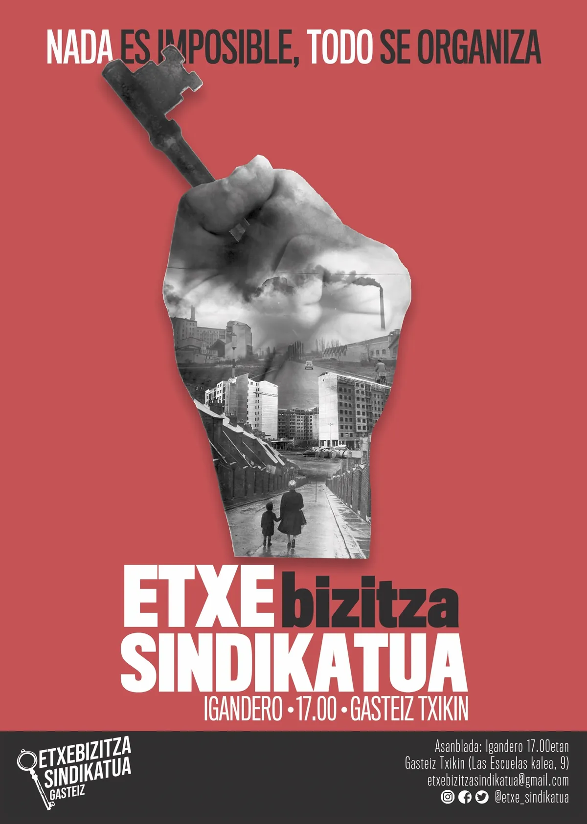 Etxebizitza Sindikatua aurkeztu dute gaur Gasteizen
