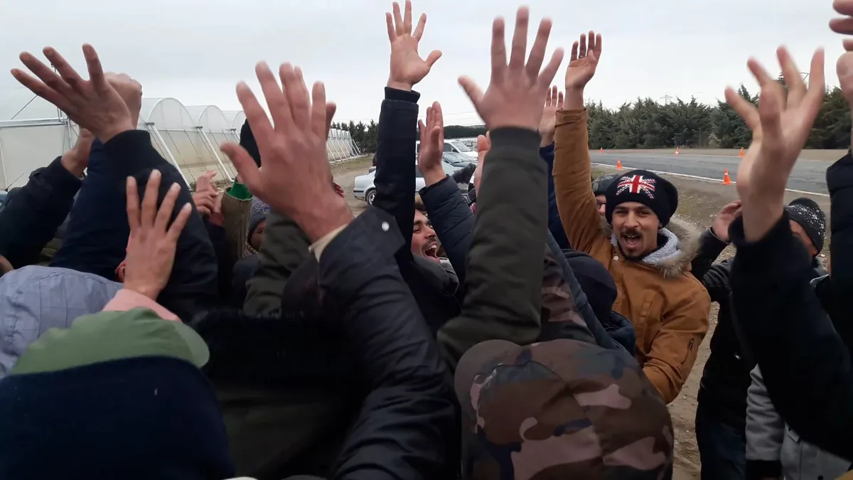 Bi sindikalista zigortu dituzte, Huerta de Peraltako langileen protestetan parte hartzeagatik