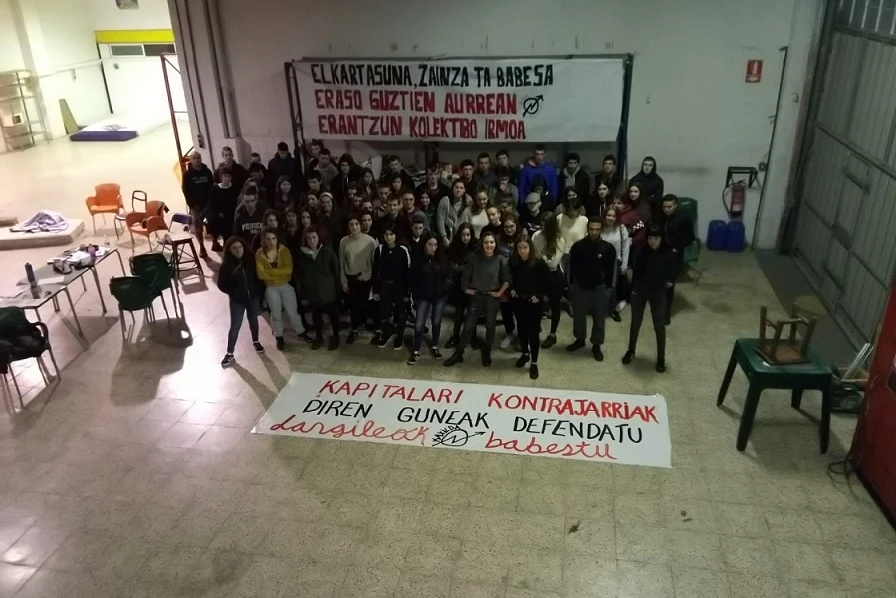 Zizurkilgo Kaxilda gaztetxea husteko agindua eman du epaileak