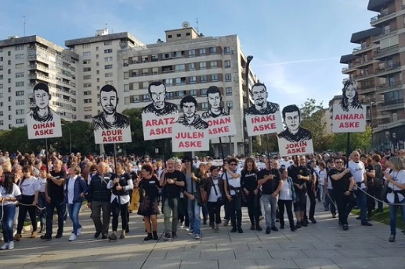 Bigarren gradua ezarri diete Altsasuko auziagatik espetxeratutako bost gazteri