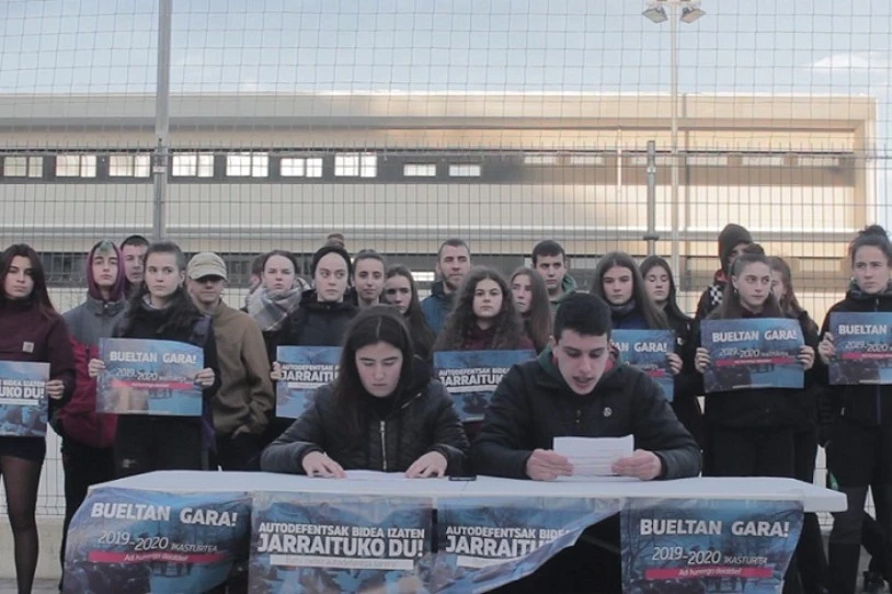 Askatasun politikoen aldeko borrokan murgildu da Iruñerriko Autodefentsa Sarea