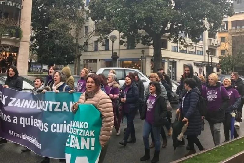 Mobilizazioekin jarraituko dute Gipuzkoako zahar etxeetako langileek