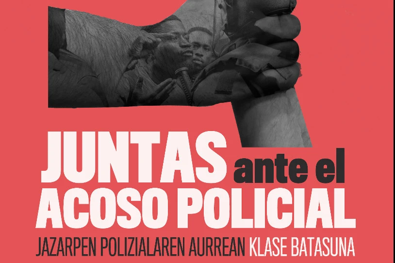 Gasteizko Etxebizitza Sindikatuak Poliziaren jazarpena salatu du