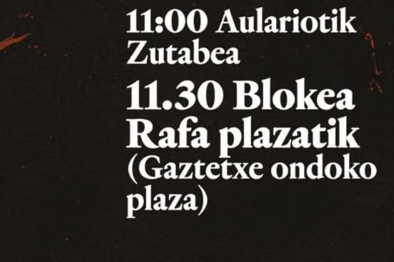 'Langileok haustura politikoa' izenpean, bloke propioa osatuko dute Gasteizen biharko greba orokorrean