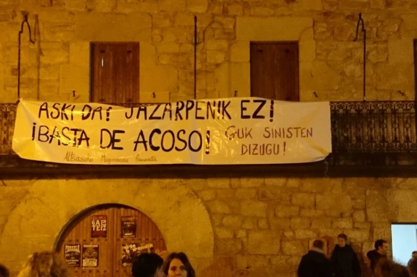 Emakume baten aurkako jazarpen sexista salatu dute Altsasun