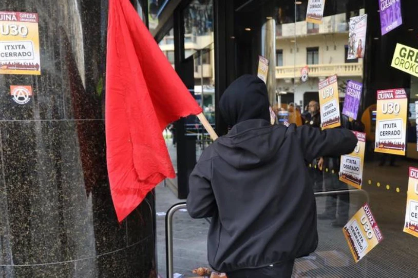 Hiru pertsona atxilotu dituzte Iruñean urtarrilaren 30eko greba orokorraren harira