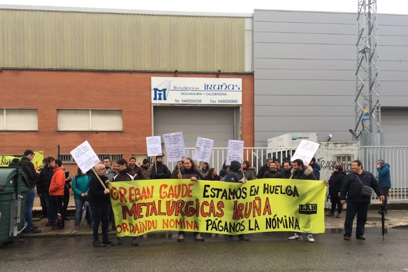 Metalurgicas Iruñak enpresa itxi eta hamar langile kaleratu ditu