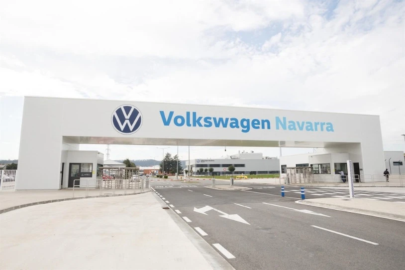 Nafarroako Volkswagenek jarduna eten behar izan du, langileek planto egin ostean