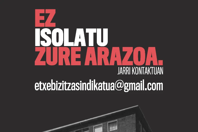 Etxebizitza Sindikatuak "doako etxebizitza unibertsal eta kalitatezkoa" aldarrikatu du "burgesiaren ofentsibaren aurrean"