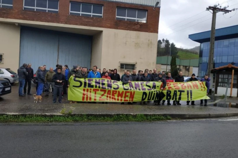 Asteasuko Siemens Gamesako langileak grebara itzuli dira