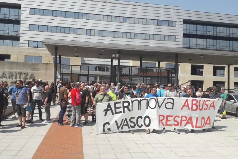 Berantevillako Aernnovan aldi baterako lan-erregulazio txostena ezarri diete beharginen erdia baino gehiagori