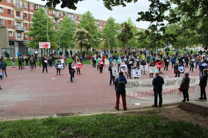 Debekatu egin dute gaur Patxi Ruizi elkartasuna adierazteko Txantrean egitekoa zen manifestazioa