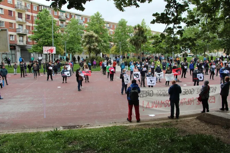 Debekatu egin dute gaur Patxi Ruizi elkartasuna adierazteko Txantrean egitekoa zen manifestazioa
