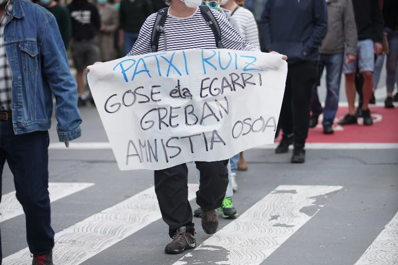 Patxi Ruiz preso politikoa, gose greban hamaseigarren egunez
