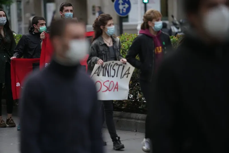 COVID-19aren aitzakiapean, Patxi Ruizen eskubideak "are gehiago urratzen" ari direla salatu dute