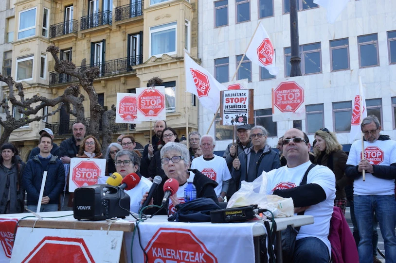 Benta Berriko etxegabetze bat salatzeko elkarretaratzea deitu dute biharko