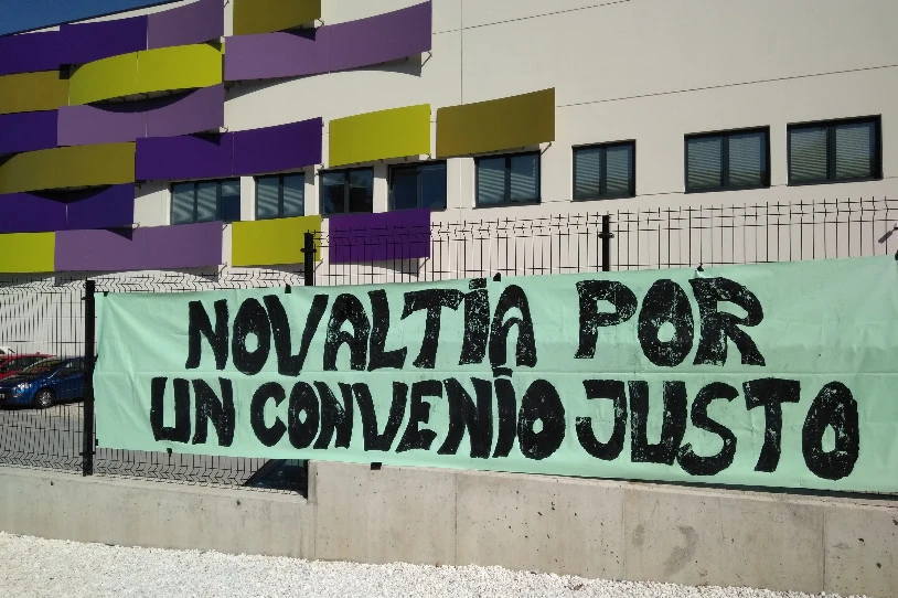 Novaltiako langileek kontzentrazioak egingo dituzte Laudion