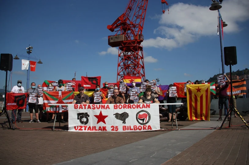 'Batasuna borrokan' ekimena aurkeztu dute Bilbon
