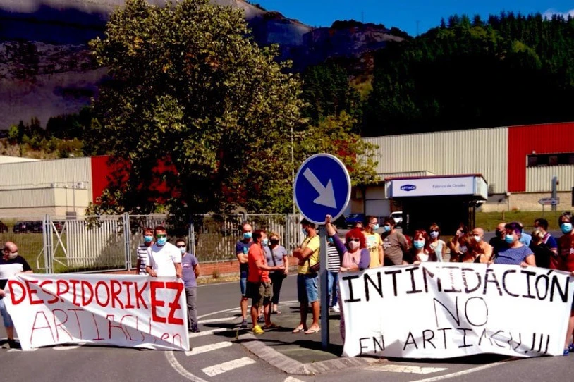 Kaleratze bat salatu dute Orozkoko Artiachen