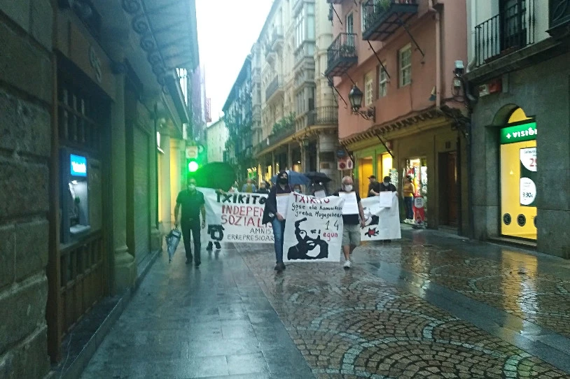 Iñaki Bilbao preso politikoak hamabosgarren eguna du gose eta komunikazio greban