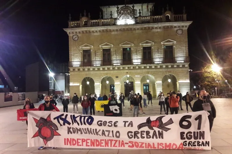 Hamabosgarren eguna egingo du gose greban Iñaki Bilbao preso politikoak
