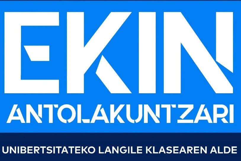 Elkarretaratzeak antolatu ditu UIBk, EHUko errektoretza bozen "zilegitasunik eza" agerian uzteko