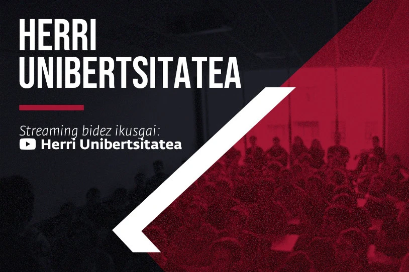 Herri Unibertsitateak hitzaldiak antolatu ditu abenduaren 9rako eta 10erako