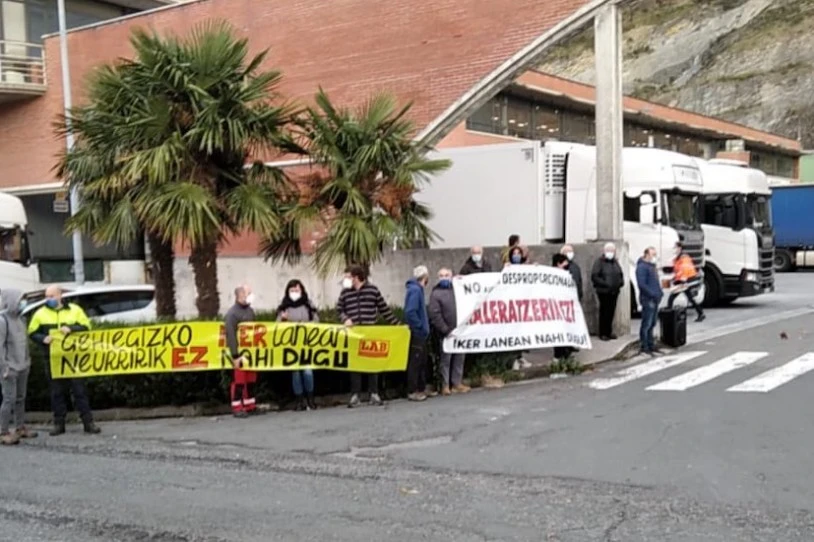 Behargin bat kaleratu du Stef Iberica enpresak Irunen