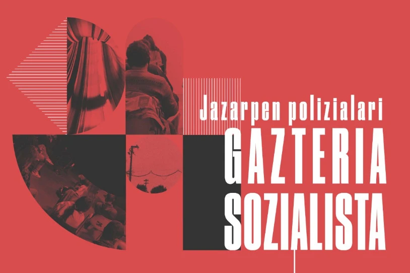 Bilboko GKSk 'Jazarpen polizialari gazteria sozialista' jardunaldia antolatu du urtarrilaren 30erako